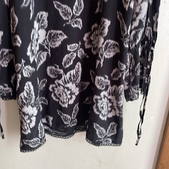 ALLSAINTS Aster Kasuri Floral Dress - Picture 8 of 16